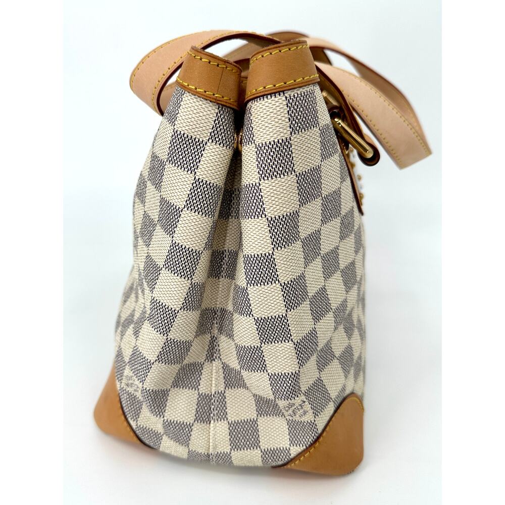 Louis Vuitton Hampstead PM Damier Azur Canvas Tote Bag w/ Dust Bag - Picture 7 of 14